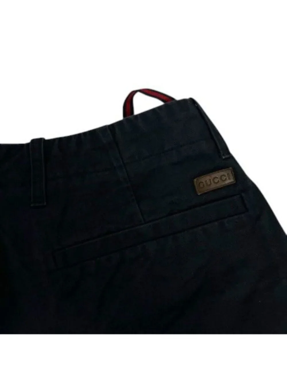 Gucci Shorts Cotton Logo Navy 44